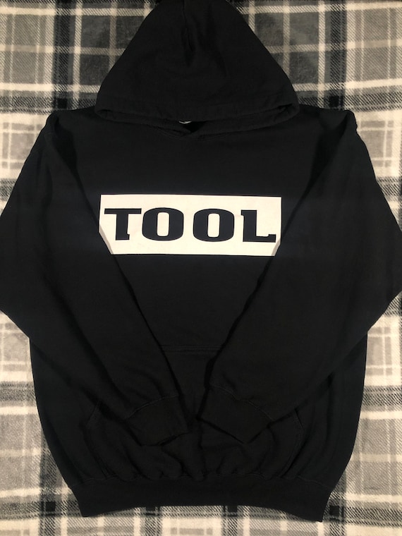 Tool Vintage Wrench Logo Metal Hard Rock Band Sweatshirt Hoodie Size L Etsy Canada