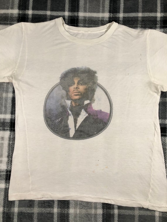Prince - Vintage 80s - Pop Rock Band Artist Single Stitch T Shirt 