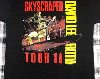 David Lee Roth - Vintage 80s - Skyscraper Tour 1988 - Hard Rock
