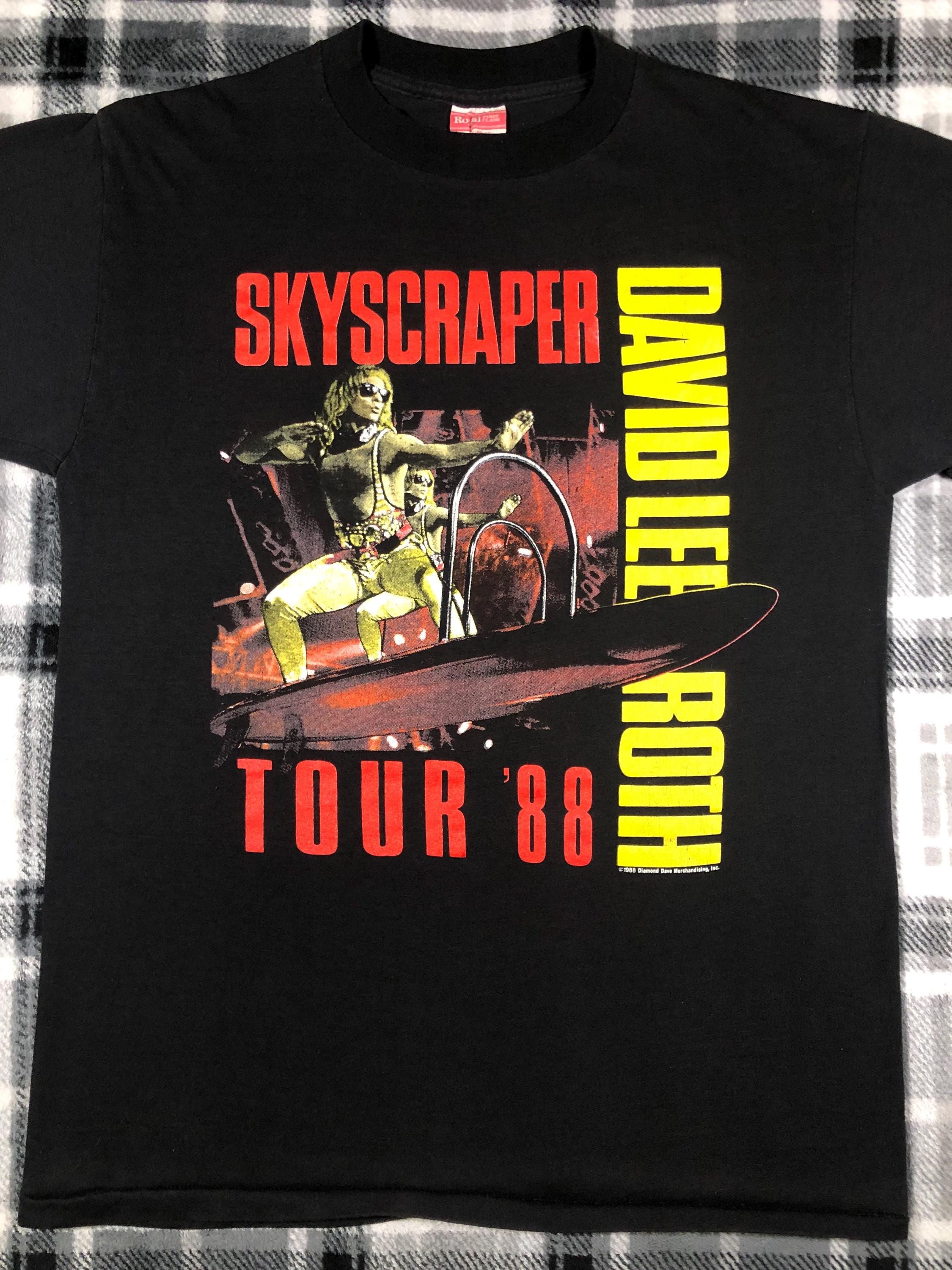 David Lee Roth - Vintage 80s - Skyscraper Tour 1988 - Hard Rock