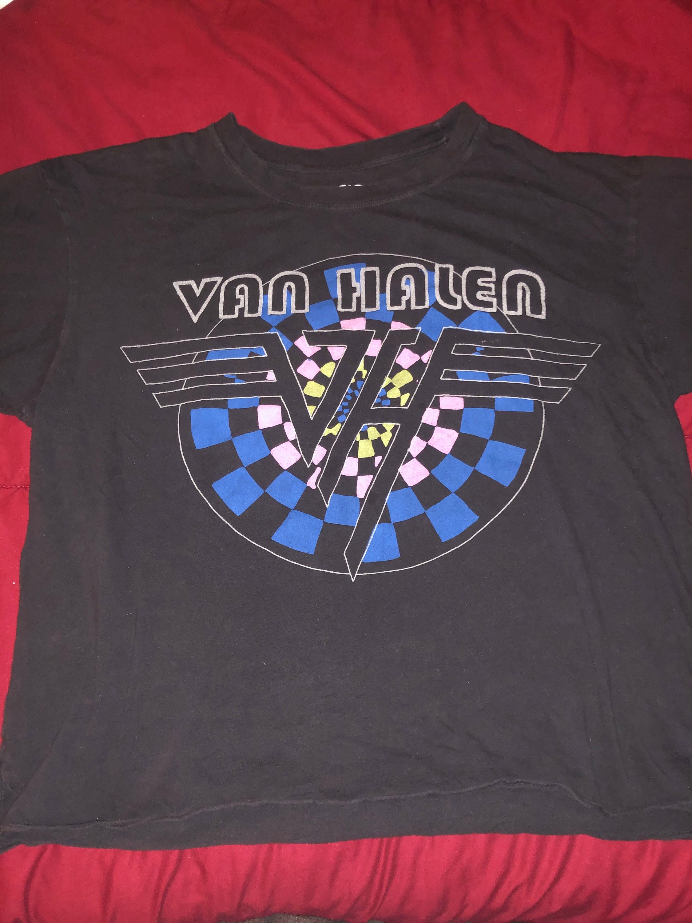 van halen band shirt