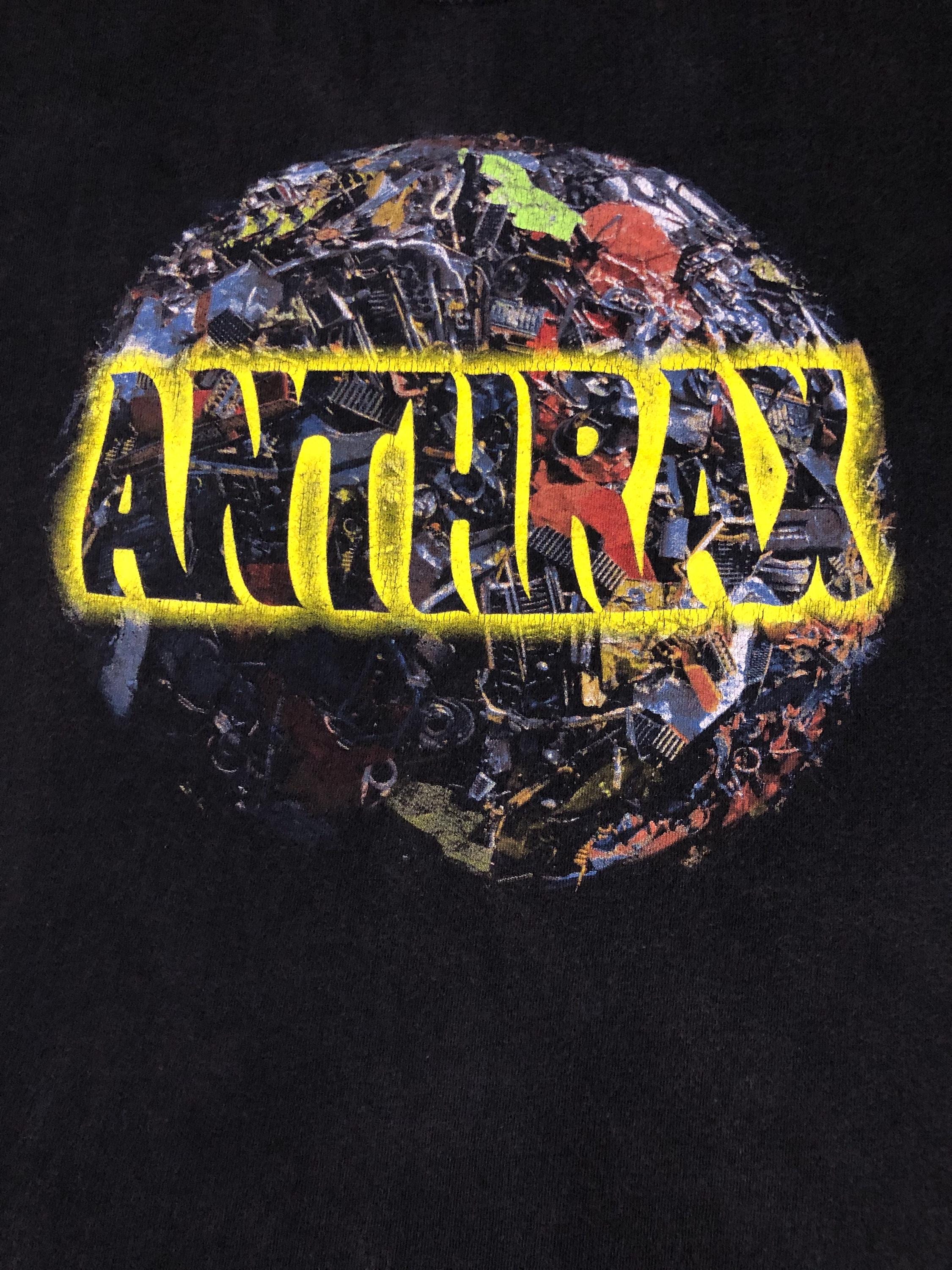 Anthrax - Vintage 90s - US Tour - Heavy Metal Hard Rock Band