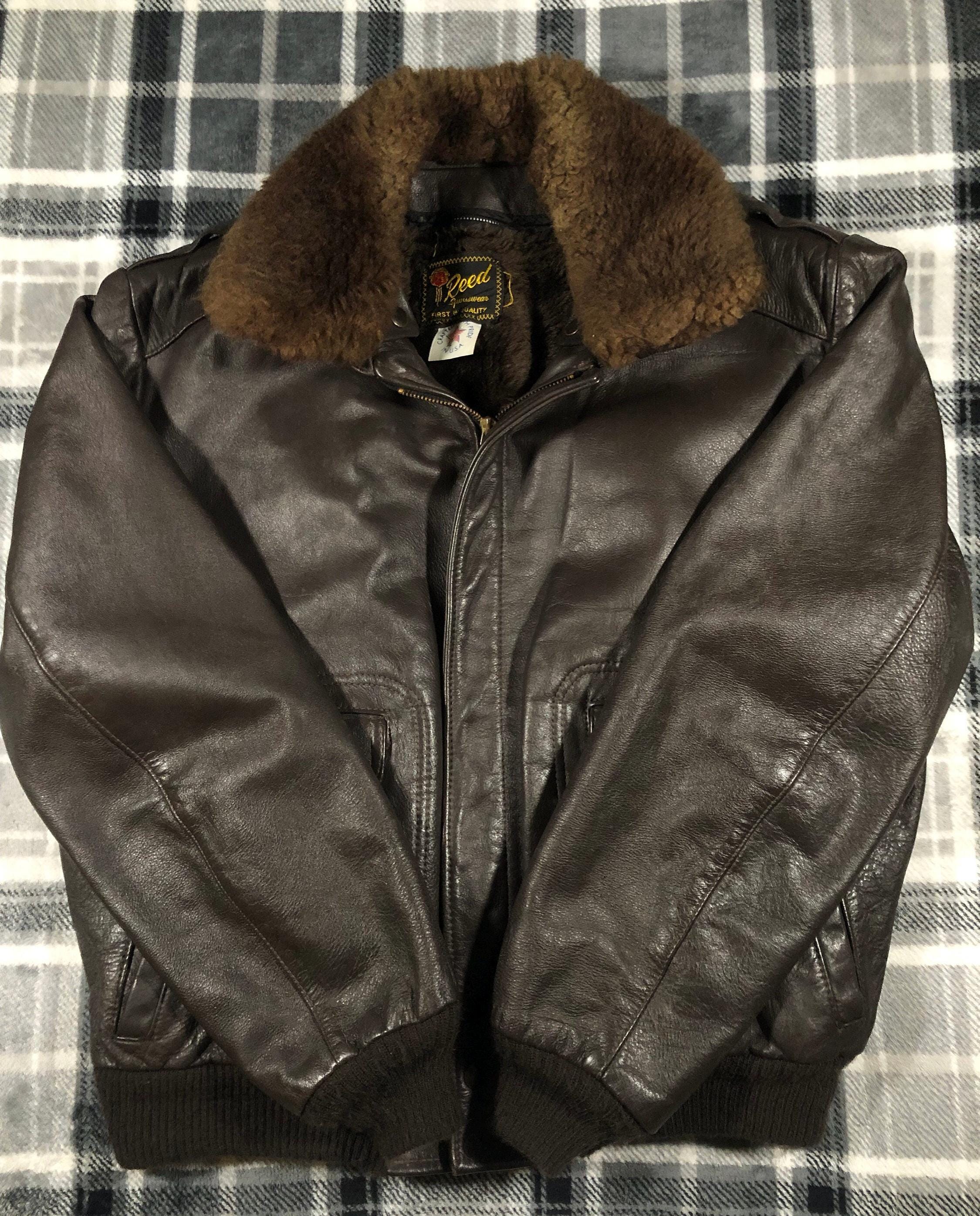 ▪️70’s【REED】 LEATHER JACKET 726FE1FB-06FA-4B21-A56A-
