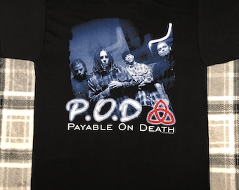P.O.D.バンドTシャツピーオーディーTシャツPayable On Death P.O.D.バンドTシャツピーオーディーTシャツPayable On Death