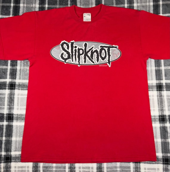 Slipknot - Vintage 90s - Surfacing - Metal Hard Rock Band T Shirt