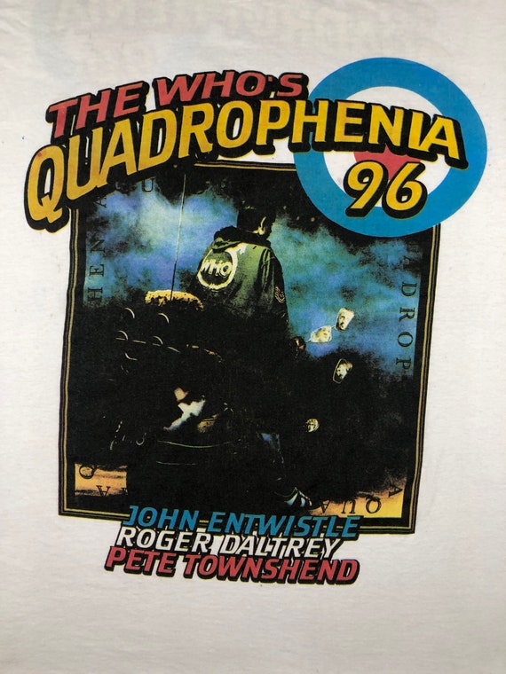 The Who - Vintage 90s - Quadrophenia Tour 1996 - Rock Band
