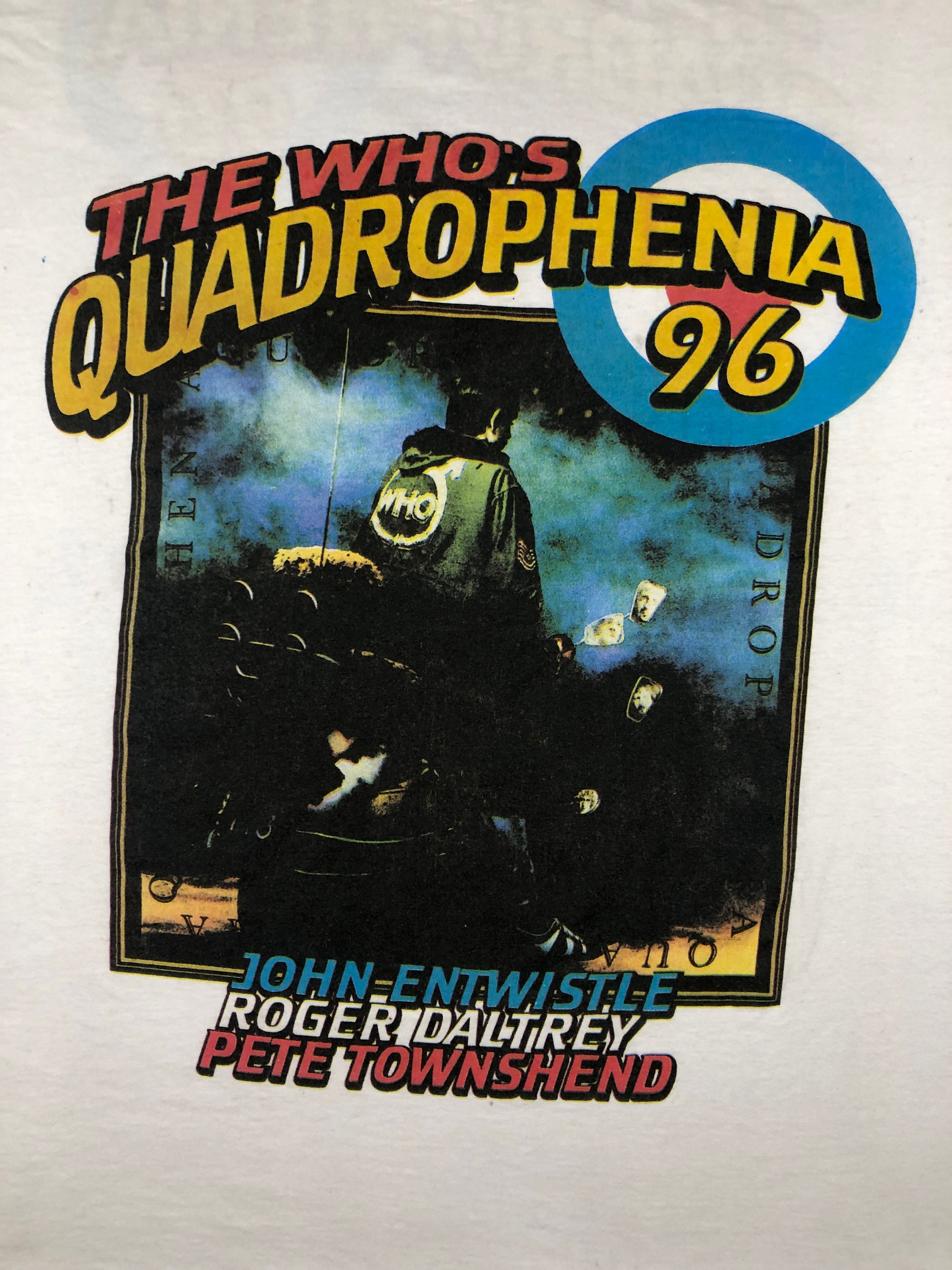 The Who 1996 NORTH AMERICAN TOUR Tシャツ XL The Who Quadrophenia North American Tour 1996 Shirt XL | eBay