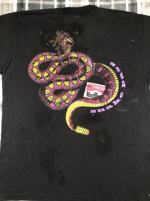 Vintage 90s Marlboro Snake Pass Adventure Team Classic Single 