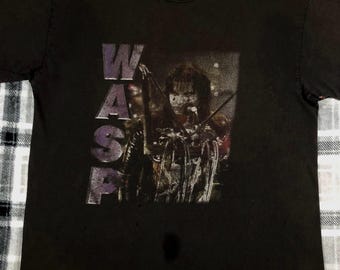 Blind in Texas W.A.S.P. Inspired T-shirt – 1980s Glam Rock - Etsy