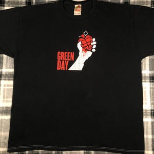 Green Day American Idiot Tour Tshirt - Etsy