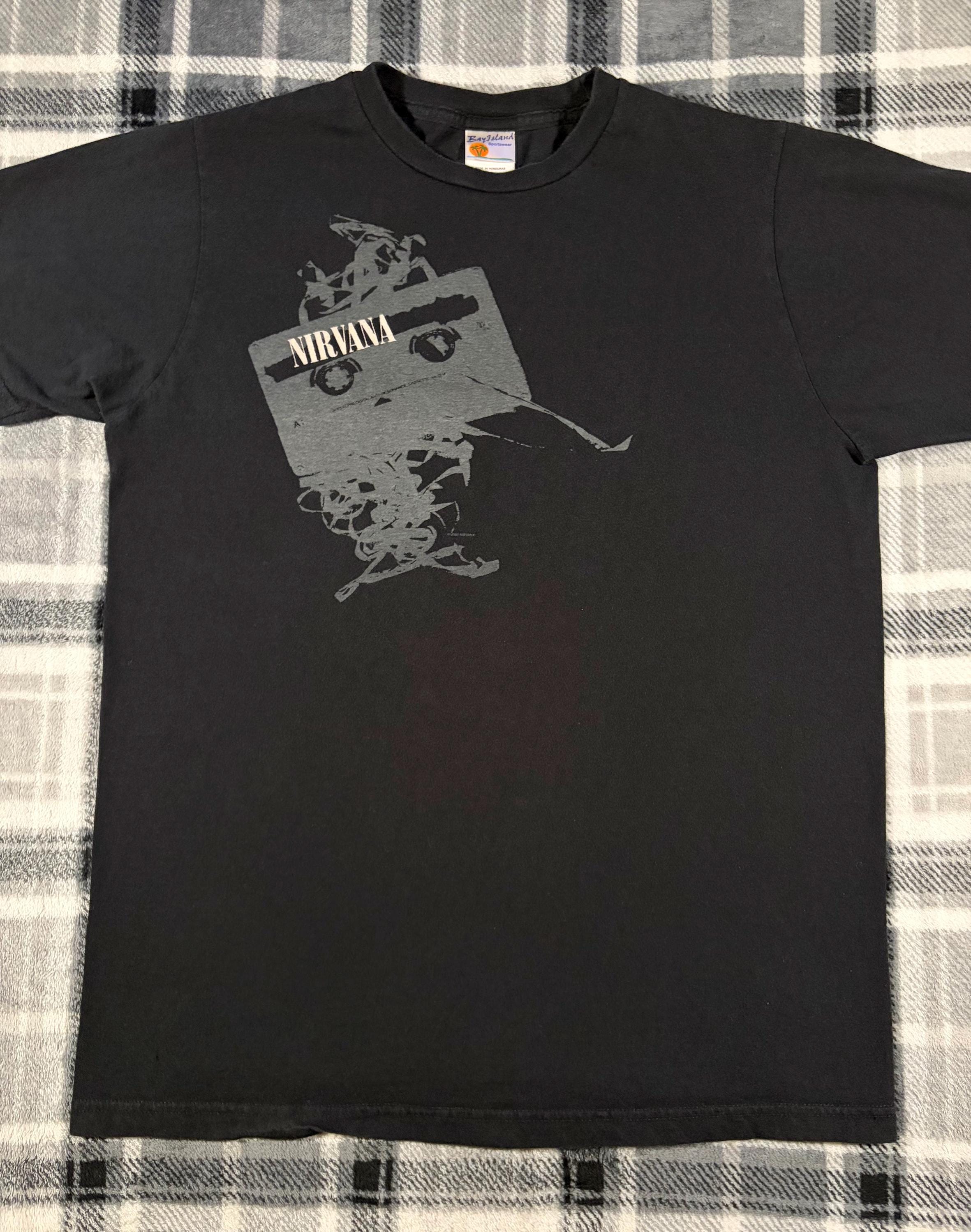 Nirvana Shirt Sub Pop - Etsy