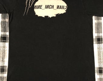ミュージシャン VINTAGE 90s Nine Inch Nails Sin Tee NIN - Vintage 90s - Nine Inch Nails - SIN - Industrial Metal