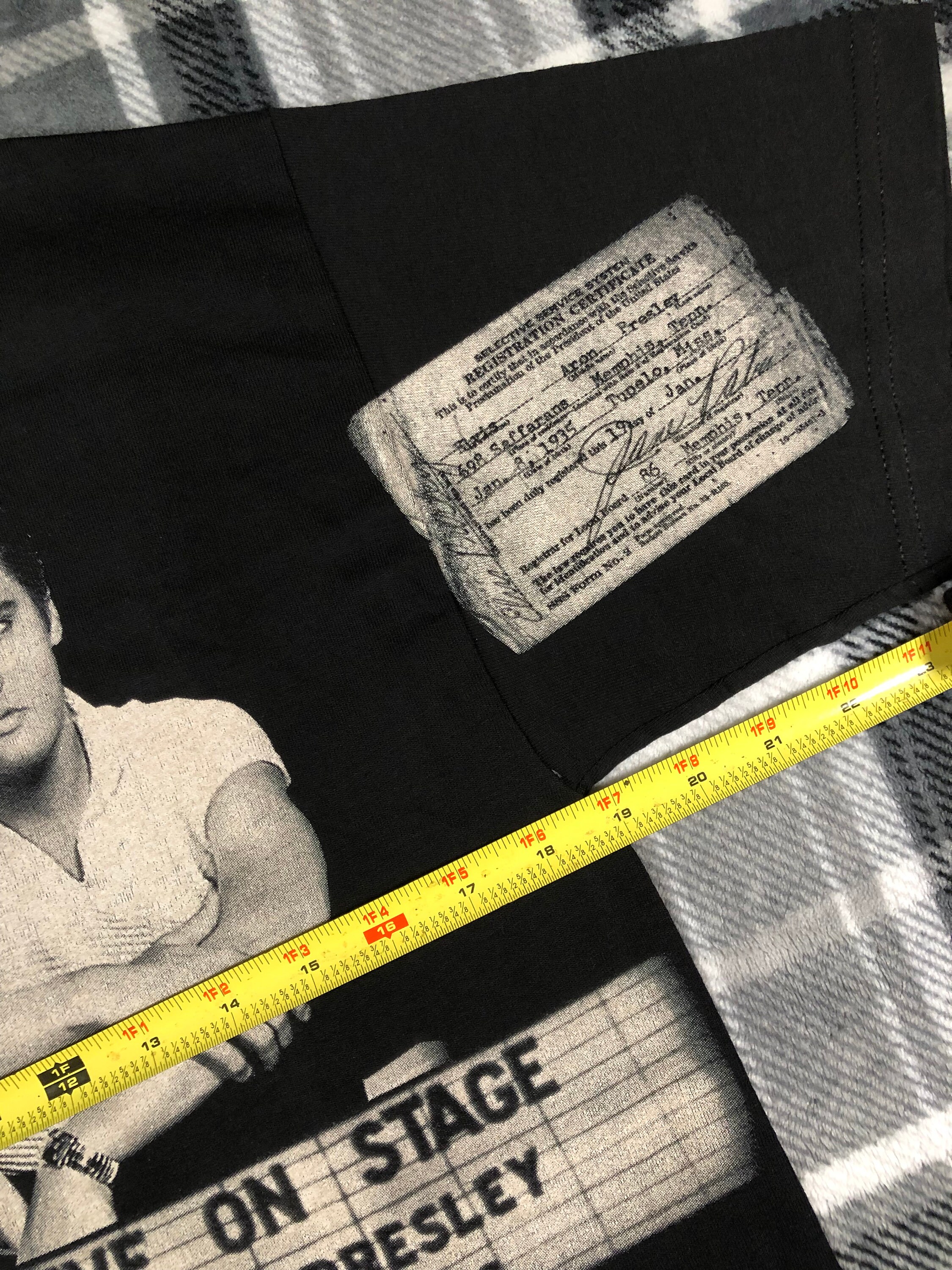 Elvis Presley - Vintage - AOP All Over Print - Rock Band T Elvis Presley - Vintage - AOP All Over Print - Rock Band T