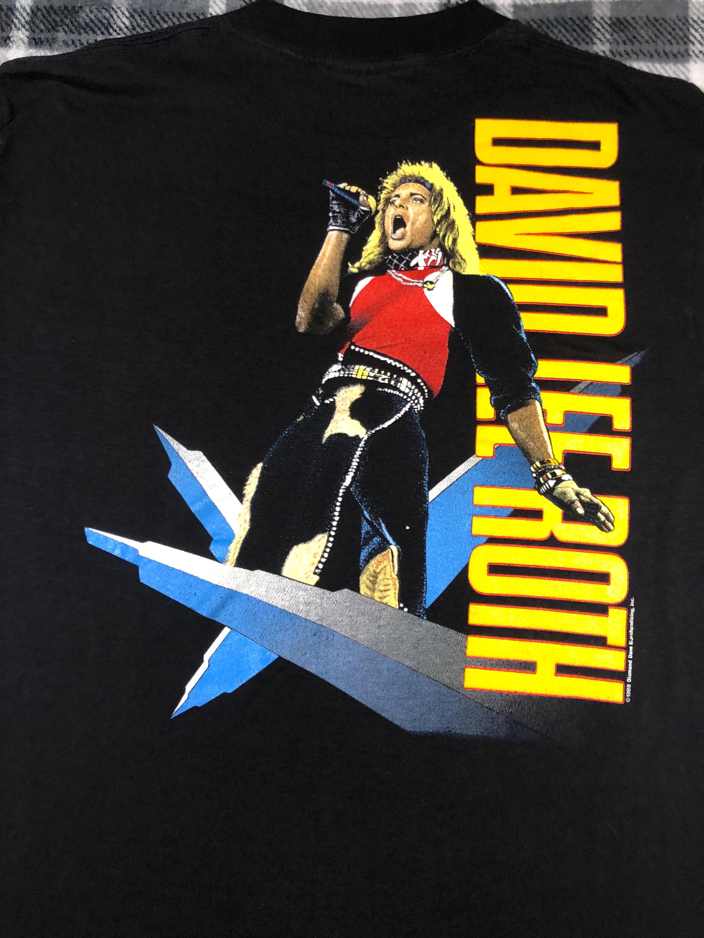 David Lee Roth - Vintage 80s - Skyscraper Tour 1988 - Hard Rock