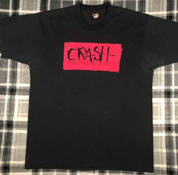 Vintage 80s - Government Issue - Crash Tour 1989 - Hardcore Punk