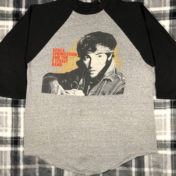 Bruce Springsteen Baseball Shirt Etsy
