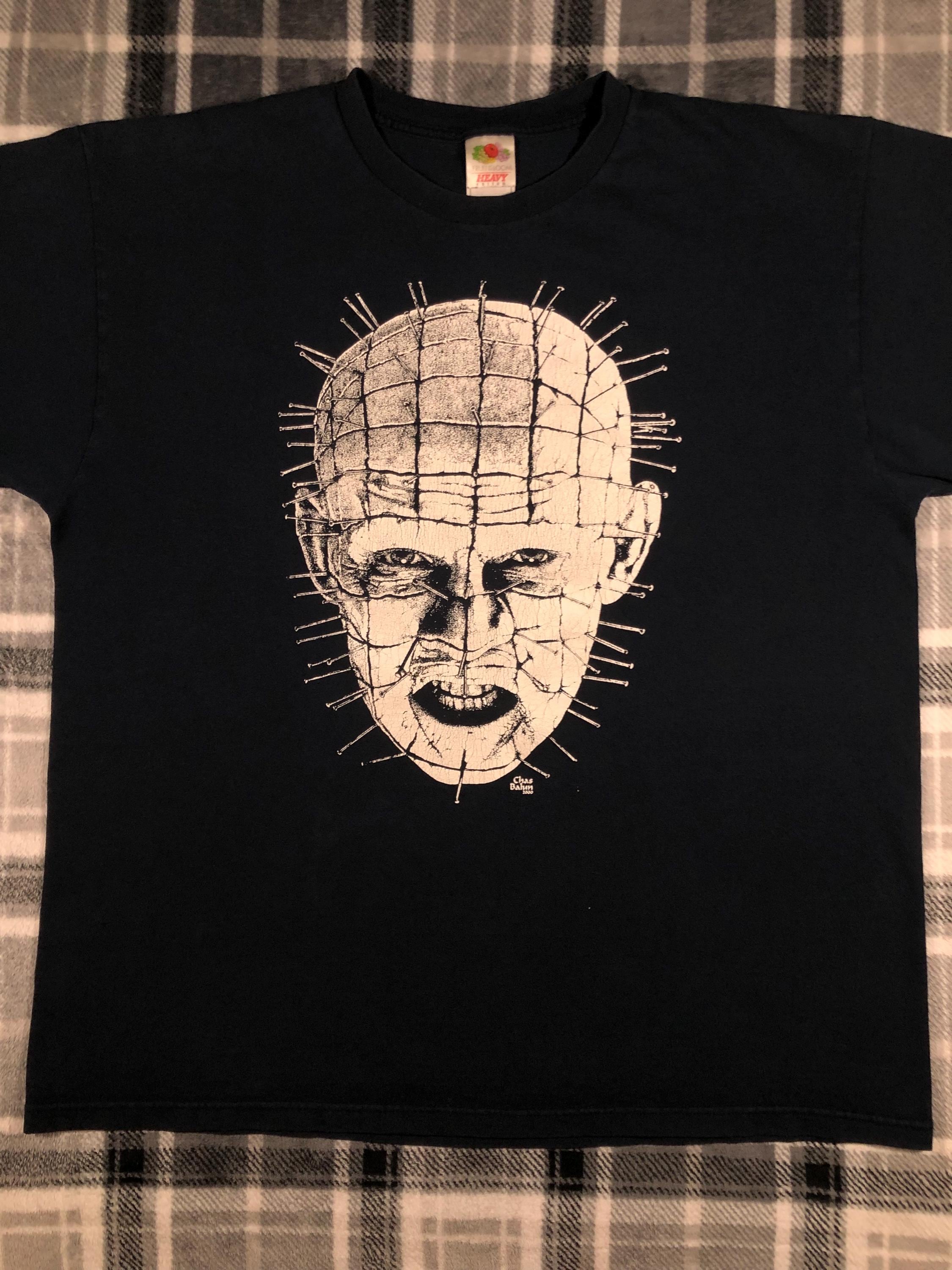 Vintage - Hellraiser Pinhead - Horror Villain Scary Movie T Shirt