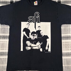 AFI - Vintage - A Fire Inside - Emo Post Hardcore Punk Rock Band T