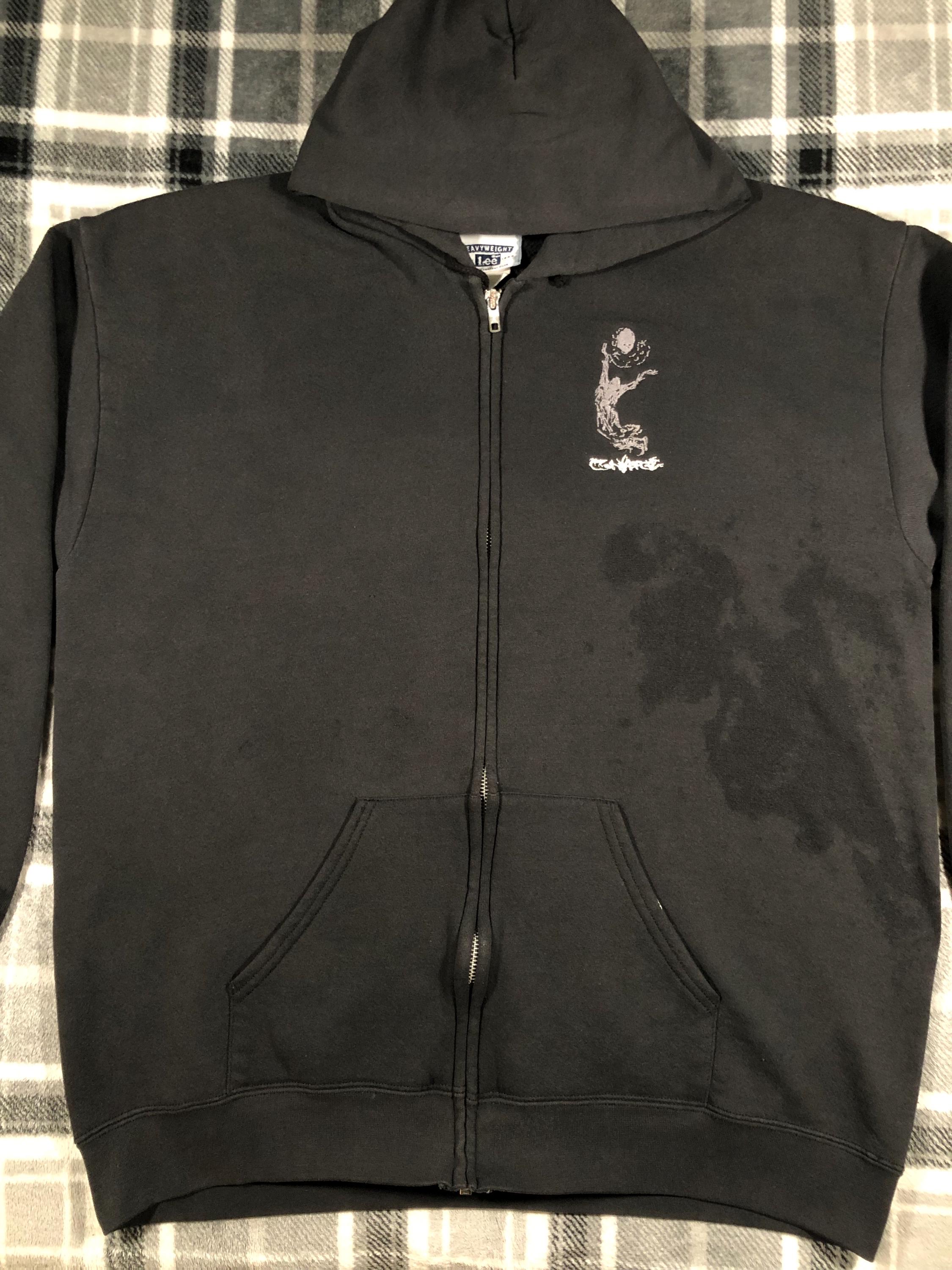Converge - Vintage 90s - Hardcore Metal Band Embroidered Zip
