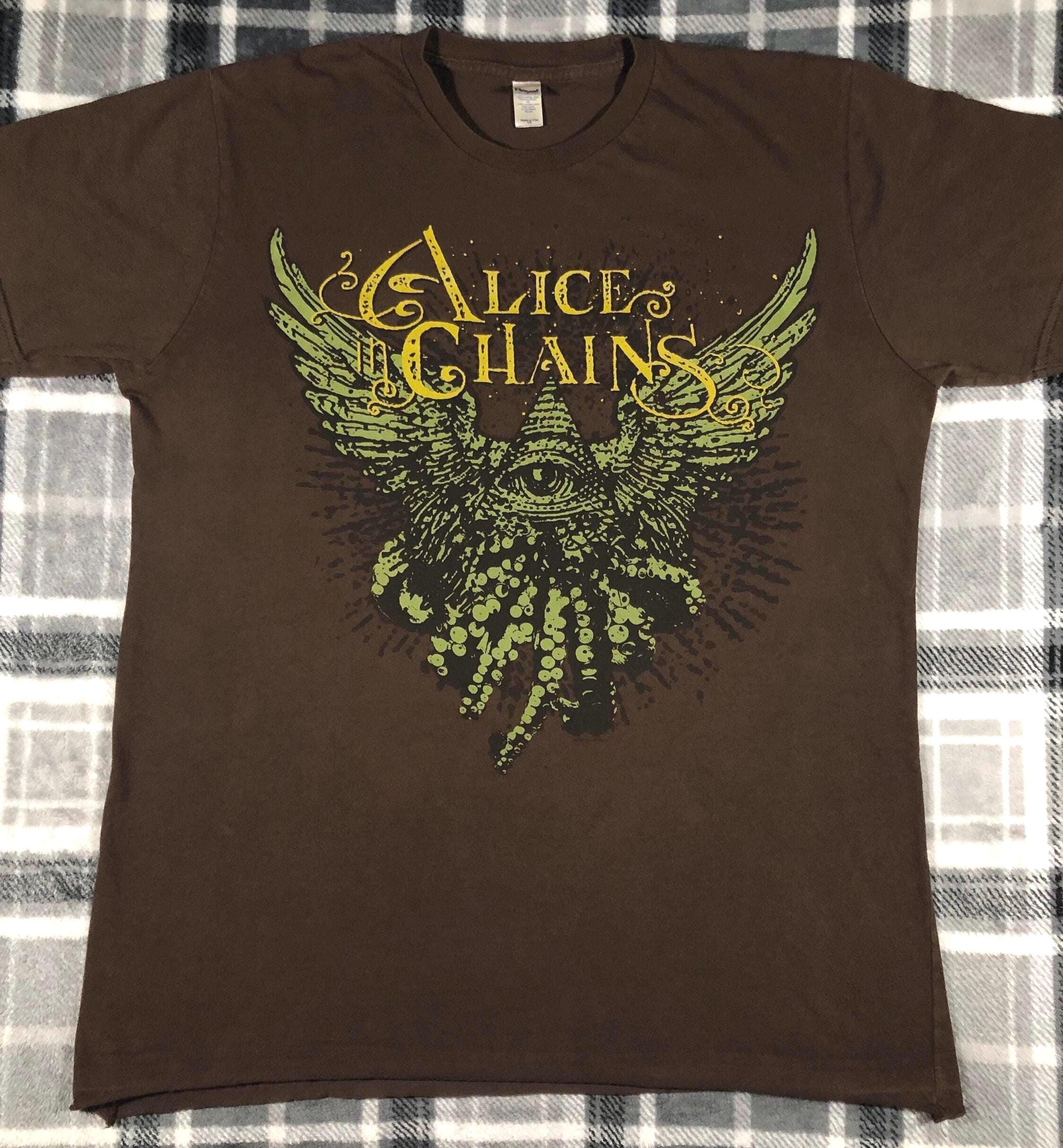 Alice in Chains - US Tour 2006 - Grunge Hard Rock Band Concert T