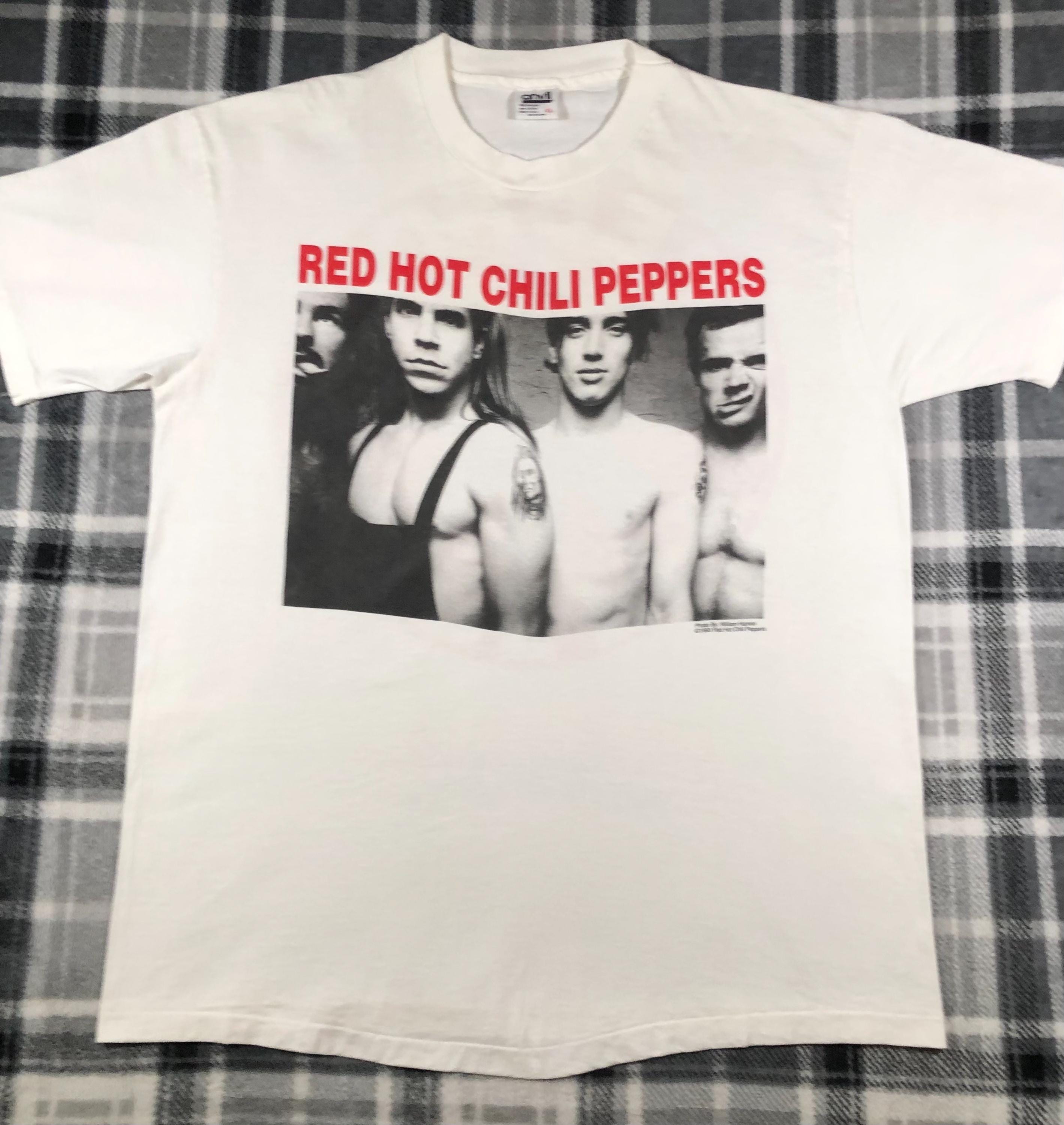 80s Tshirts Red Hot Chili Peppers - Etsy