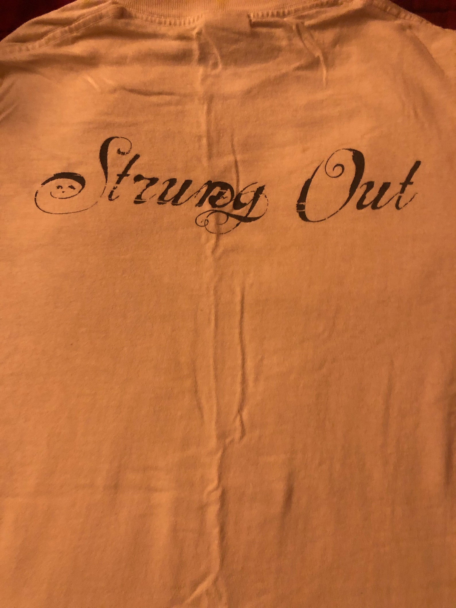 Strung Out Logo Vintage Early 2000s Punk Rock Band T Shirt Etsy