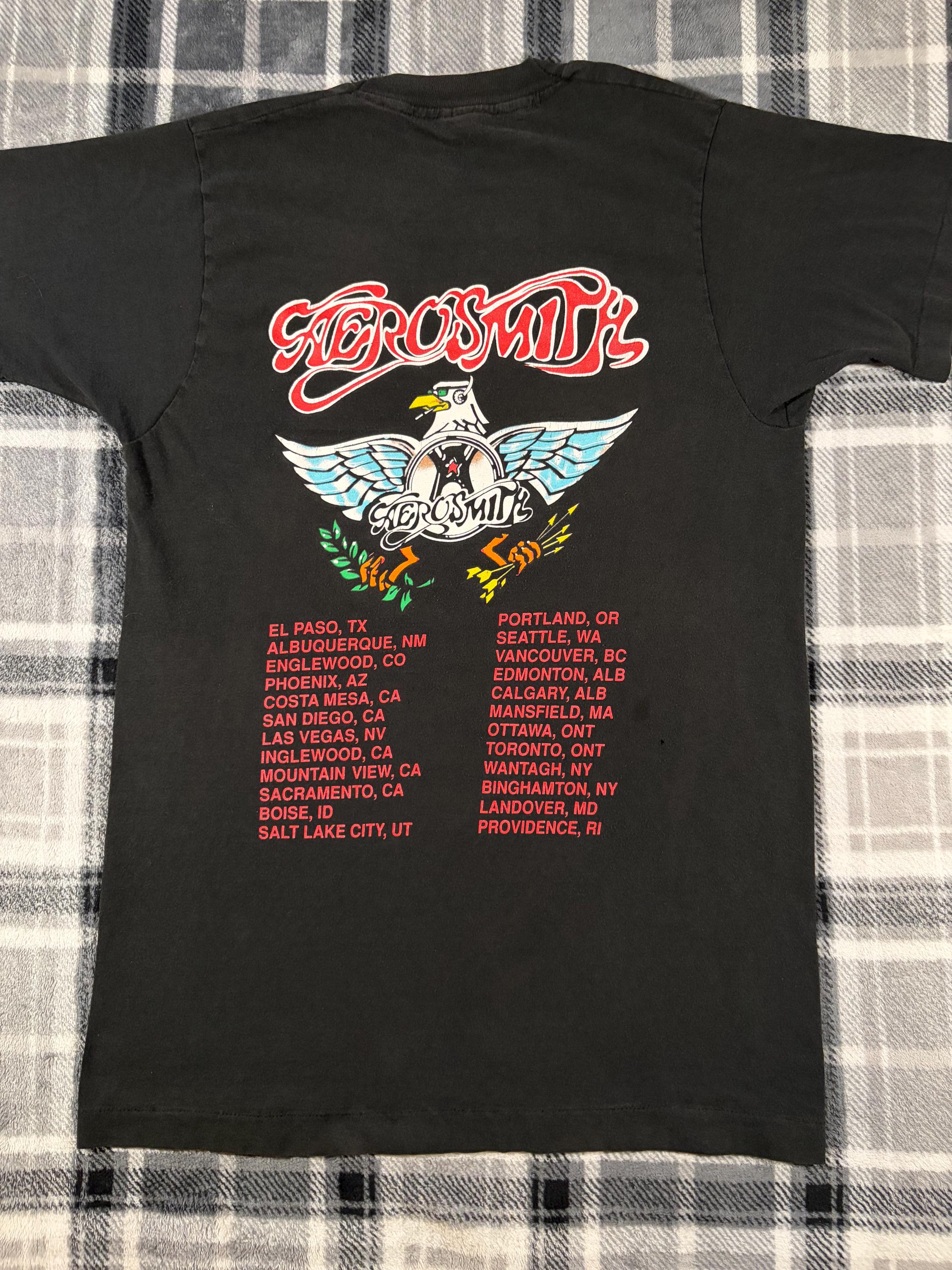 Aerosmith - Vintage 90s - Aero Force One Tour 1993 - Rock Band