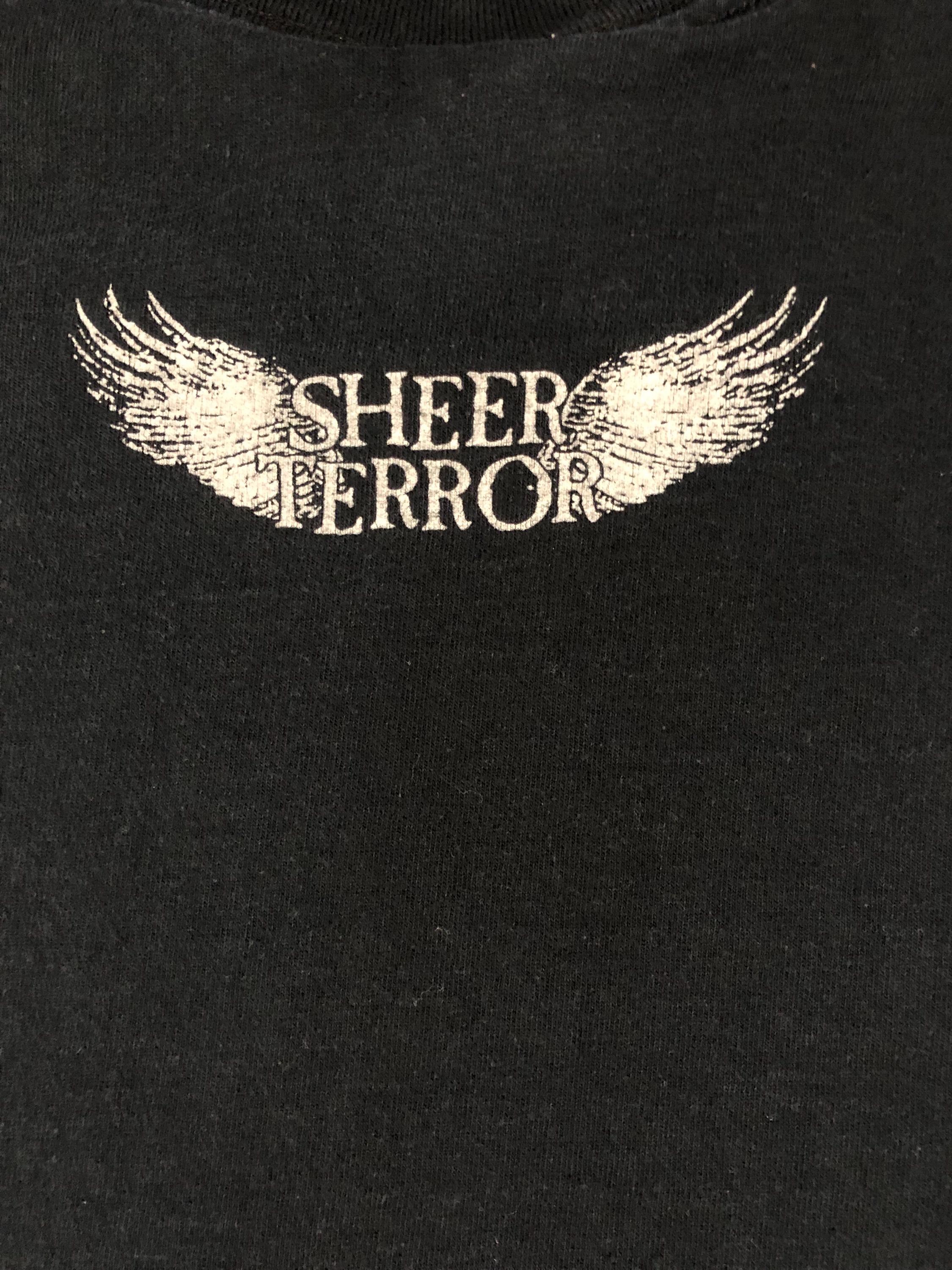 Sheer Terror - Vintage - NYHC Hardcore Metal Punk Rock Band T