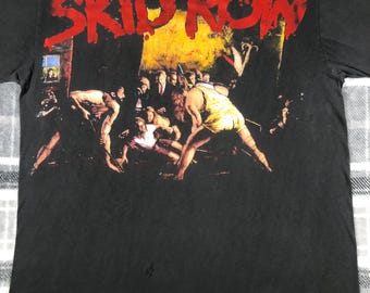Skid Row - Vintage 90s - Slave to the Grind 1991 - Glam Hair Metal