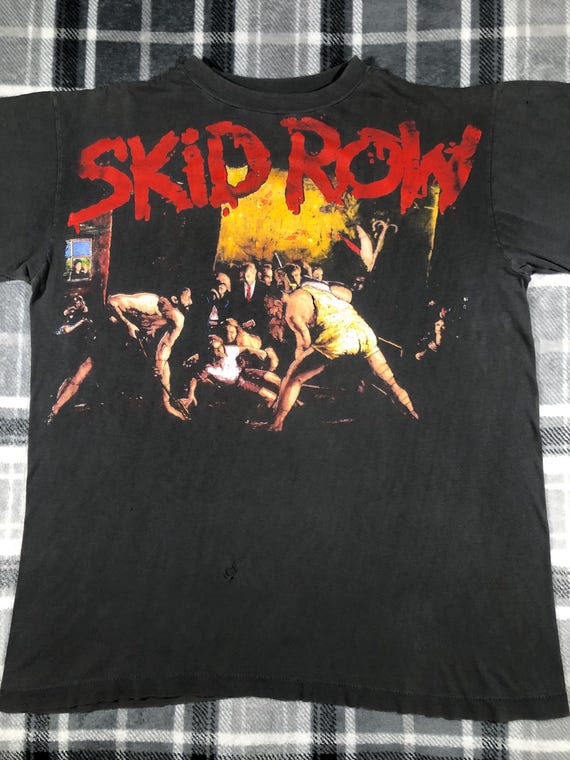 Skid Row - Vintage 90s - Slave to the Grind 1991 - Glam Hair Metal
