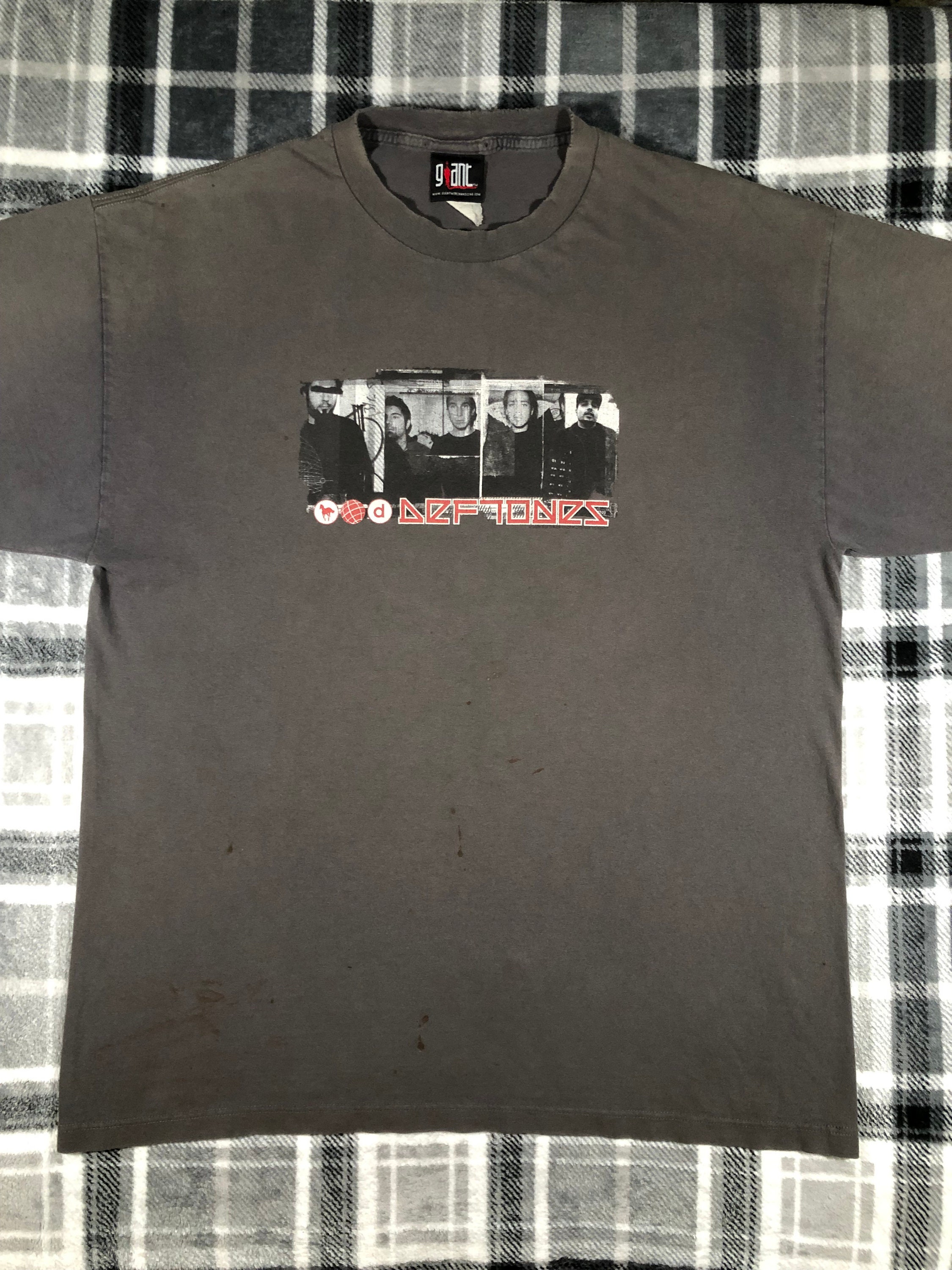 Deftones - Vintage - White Pony 2000 - Metal Hard Rock Band T 