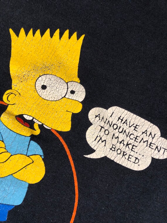 Vintage 90s - Bart Simpson - Cartoon Character TV… - image 6