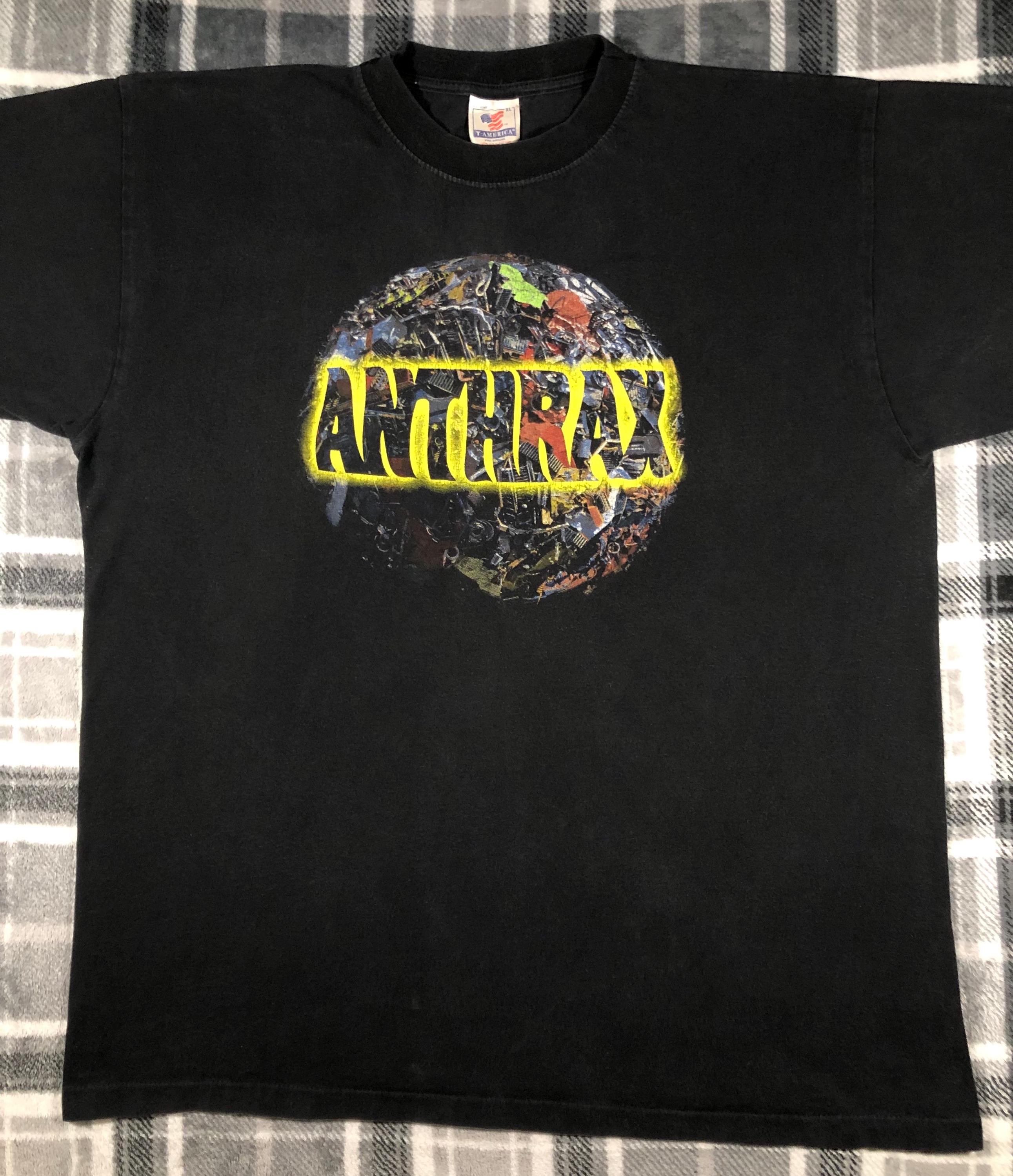 Anthrax - Vintage 90s - US Tour - Heavy Metal Hard Rock Band