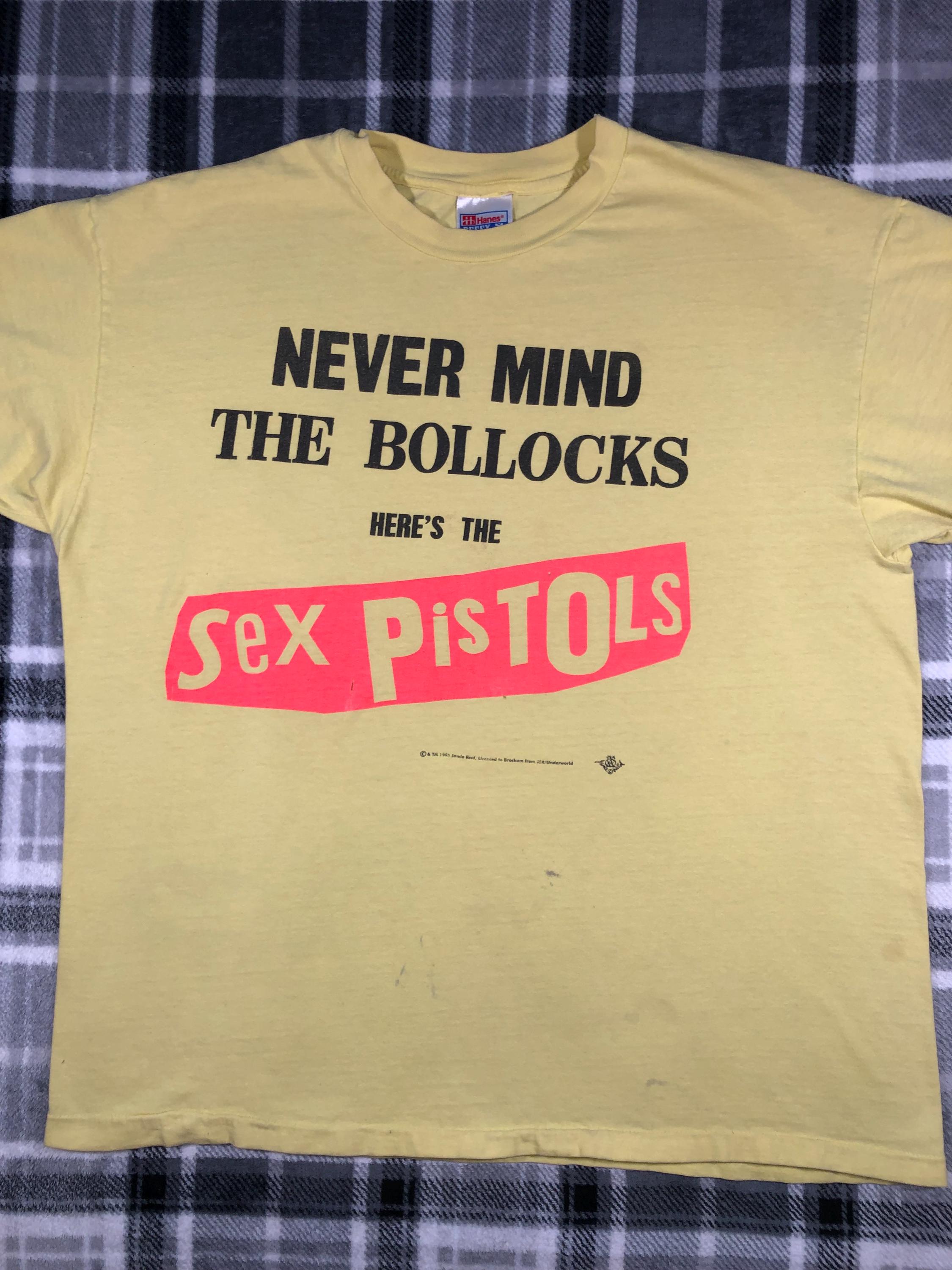 Sex Pistols - Vintage 90s - Never Mind the Bollocks - Punk Rock