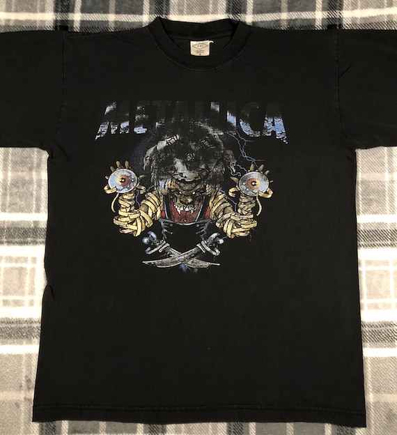 Metallica - Vintage - Concert Tour - Pushead Art - Thrash Metal