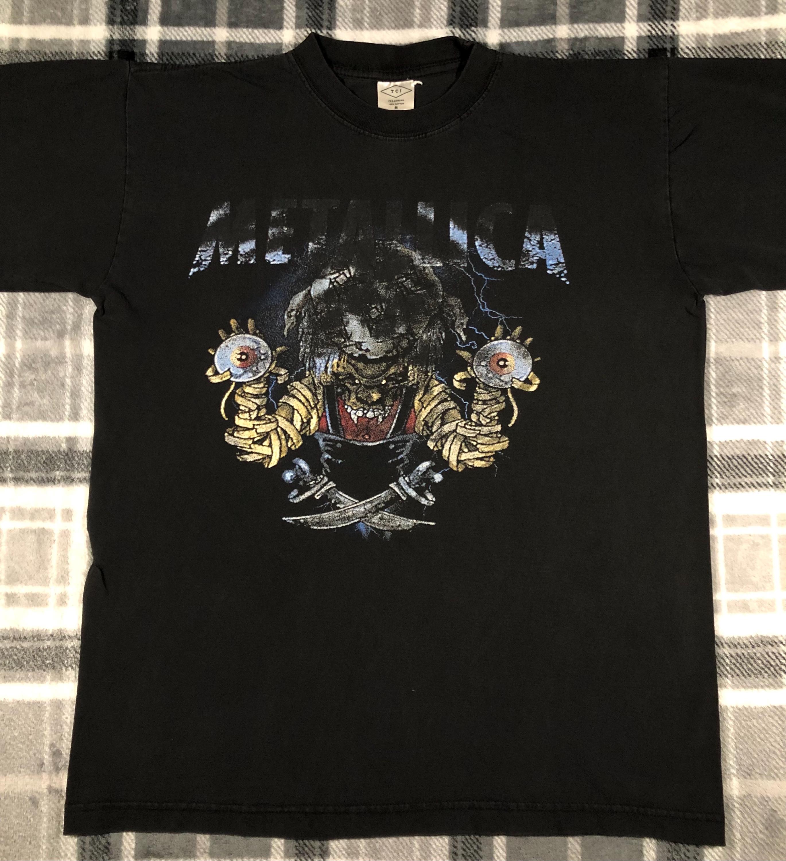 Metallica - Vintage - Concert Tour - Pushead Art - Thrash Metal