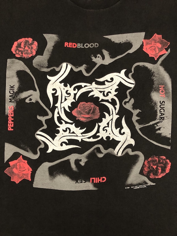 90s RHCP ビンテージBLOOD SUGER SEX MAGIK Tシャツ RHCP - Vintage 90s - Red Hot Chili Peppers - Blood Sugar Sex Magik
