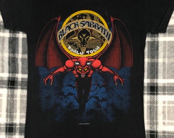 BLACK SABBATH MOB RULES TOUR'82 Tシャツ Black Sabbath - Mob Rules