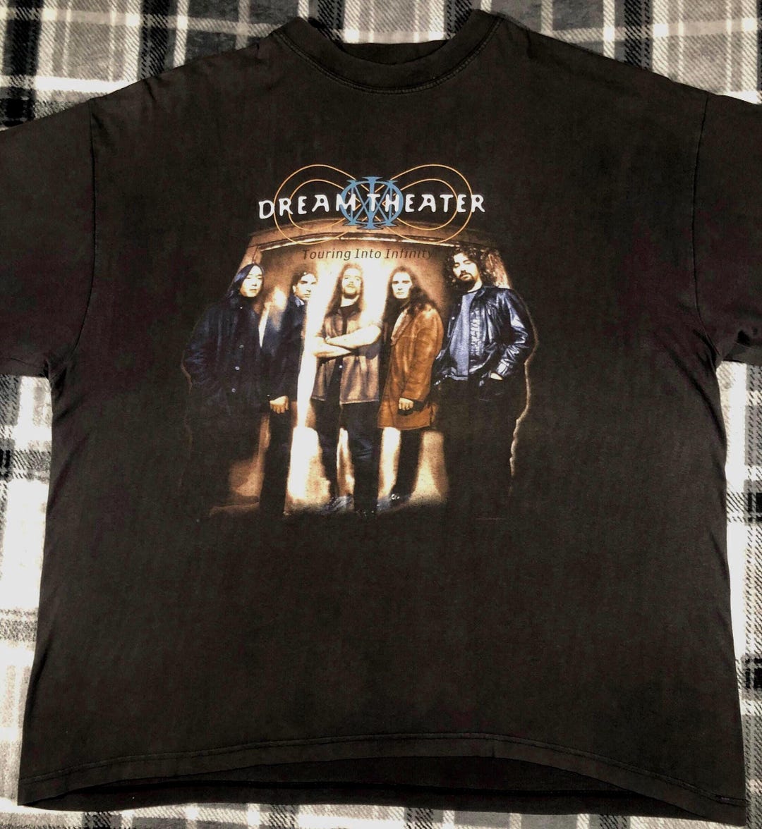 Vintage 2002 Dream Theater World Tour T-Shirt
