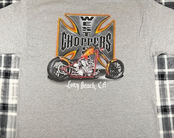 Vintage 00s Jesse James Big Word Spellout West Coast Chopper Big