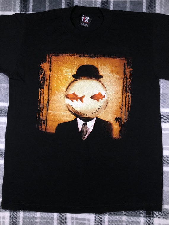 80s Counting Crows バンドTシャツ ビンテージ Counting Crows - Vintage 90s - This Desert Life Tour - Alternative