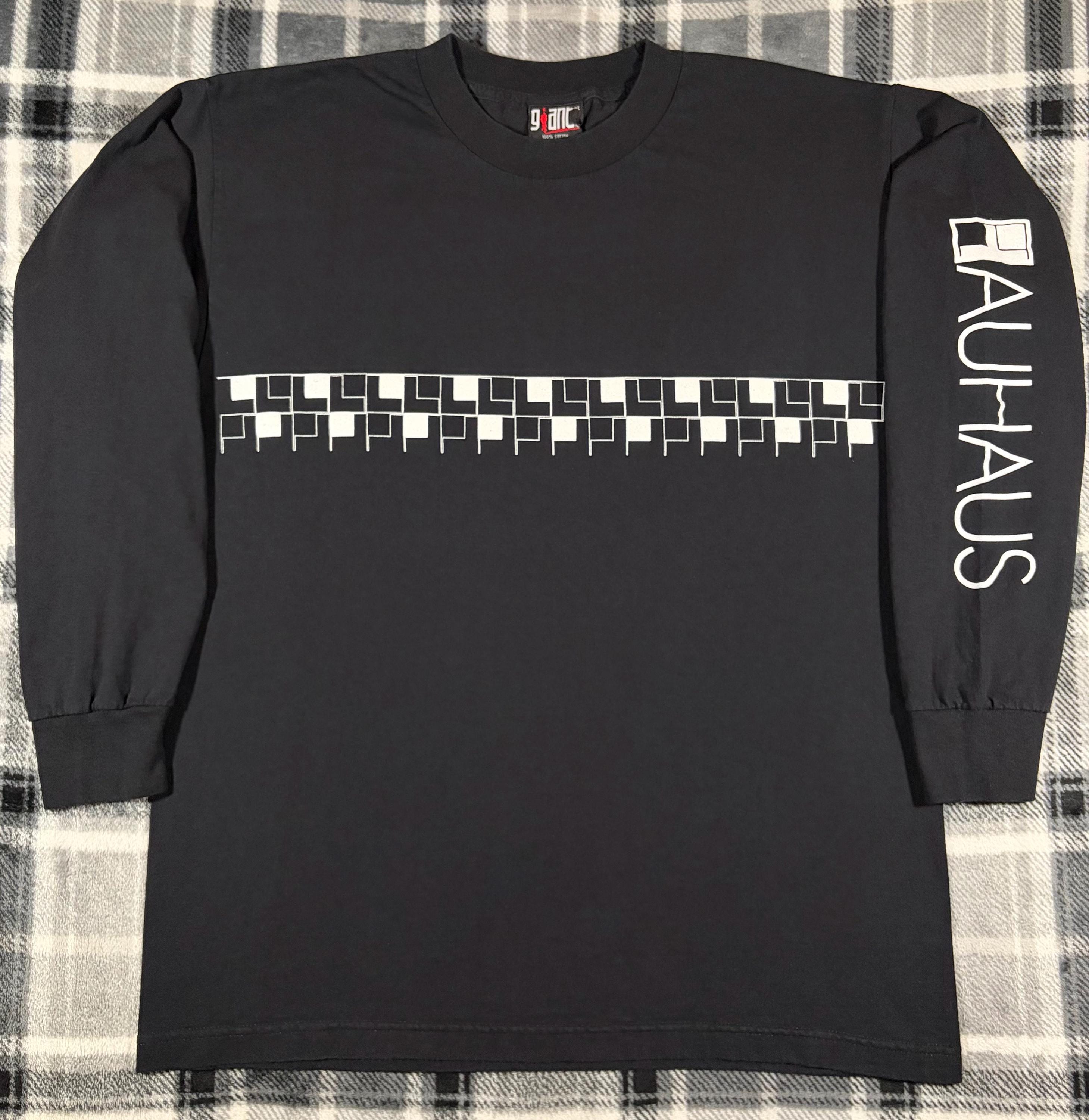 Bauhaus - Vintage 90s - Alternative Goth Rock Band Long Sleeve T