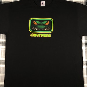 Vintage - Centipede Atari - Classic Arcade Video Game T Shirt - Size XL