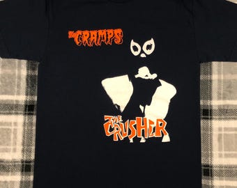 The Cramps - Vintage - The Crusher - Punk Rock Band T Shirt - Size S