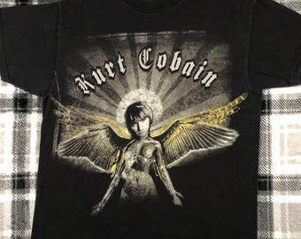 Sound Logo T-shirt Kurt Cobain 90s - Grunge - Etsy
