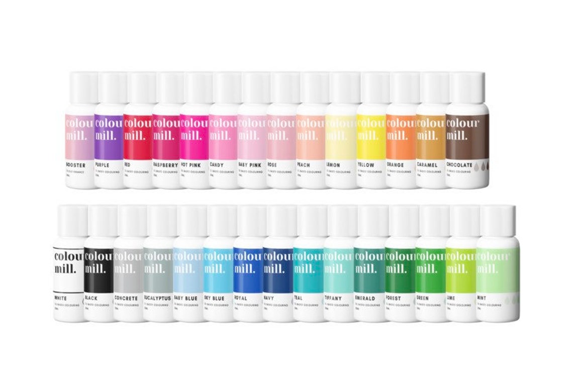 Colour Mill Oil Based Food Coloring Oil Colouring 20 ml | Etsy