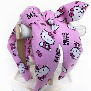 Hello Kitty Top Knot and Bow Headband 2 Hello Kitty Logo