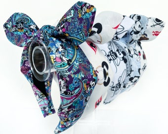 Disney Cruise Top Knot and Bow Headband 2