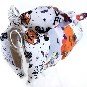 Disney Halloween Top Knot & Bow Headband