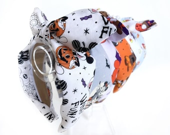Disney Halloween Top Knot & Bow Headband